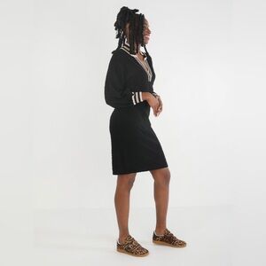 NEW EMILY MCCARTHY lolli sweater dress in black
